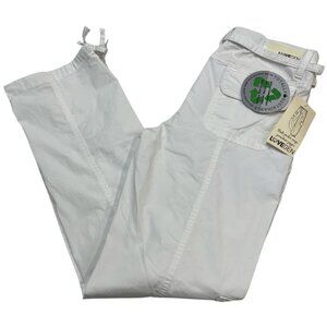 Lovegen Cargo Pants Women 9 30 White Gorpcore Tech Outdoor Streetwear Y2K